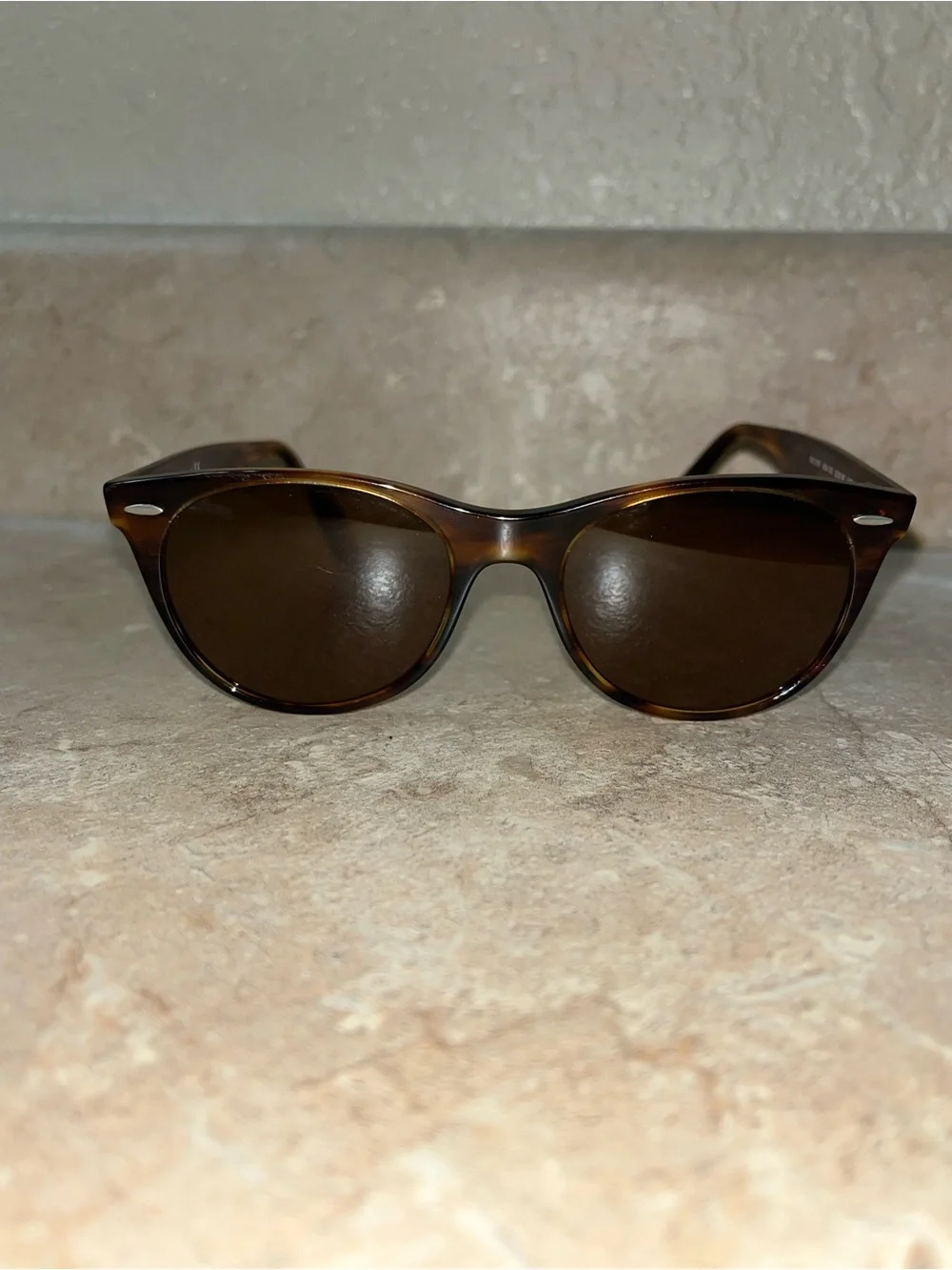 Ray-Ban Wayfarer II Classic Sunglasses RB2185 Tortoise / Brown B-15 Lenses